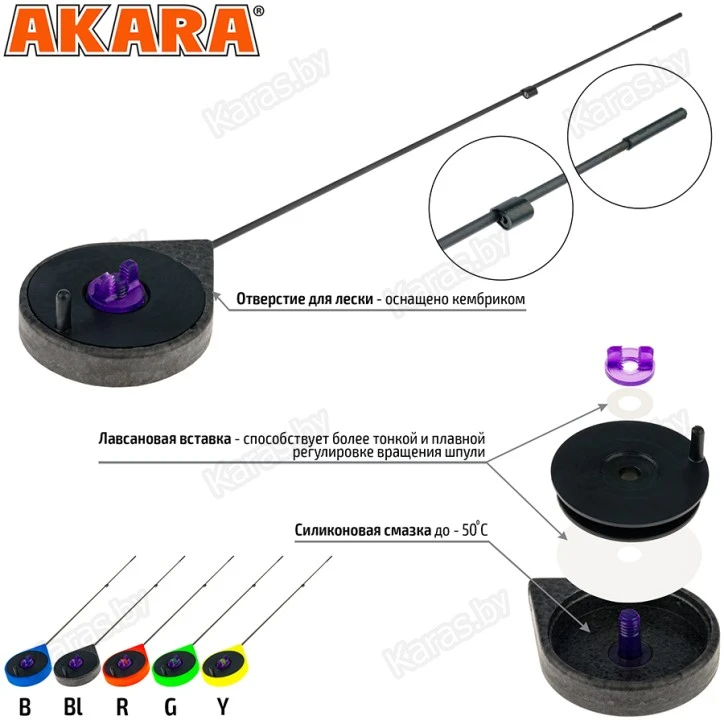 Зимняя удочка Akara Ultra Sport USP-B, 26 см