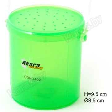 Коробка Akara COHO402 для червя 9.5х8.5см