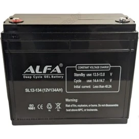 Аккумулятор лодочный тяговый Alfa 12V-134Ah