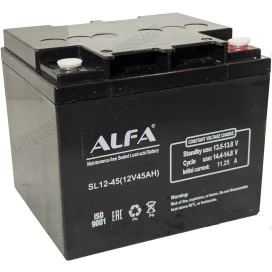 Аккумулятор лодочный тяговый Alfa 12V-45Ah