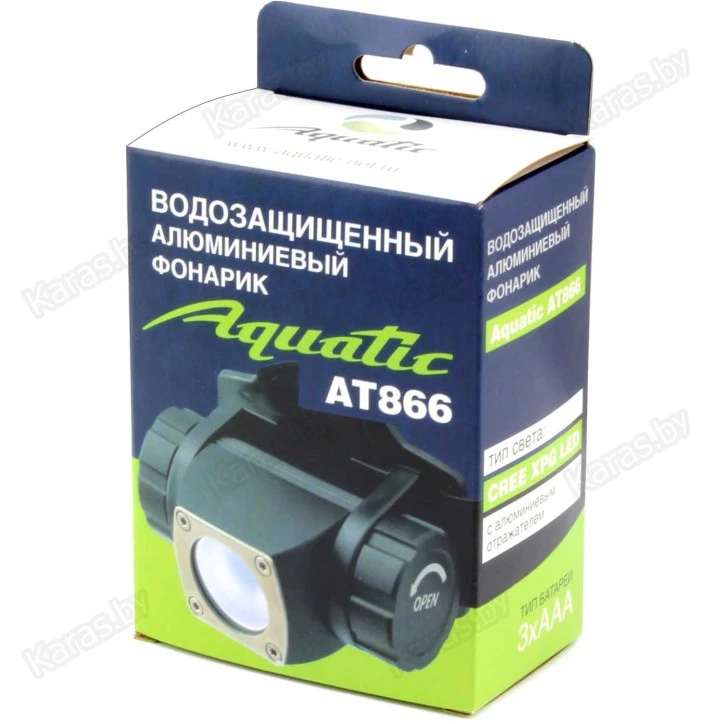 Налобный фонарик Aquatic AT866 влагозащищенный