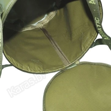 Ведро мягкое Aquatic В-05Х с крышкой и ободом, 25л (34х26см)