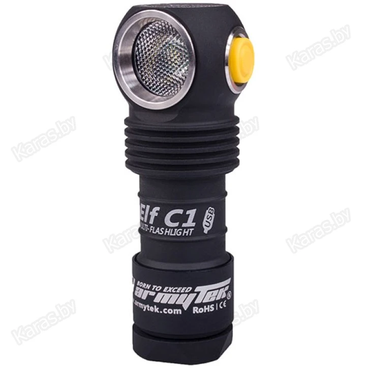 Мультифонарь ArmyTek Elf C1 Micro-USB XP-L (белый свет) + 18350 Li-Ion
