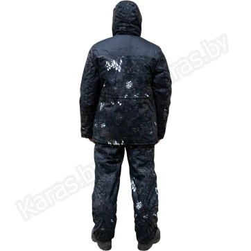 Костюм зимний Питон Черный (Мембрана)