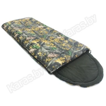 Спальный мешок-одеяло Balmax Alaska Standart 250x90 см с подголовником (-20°С, на флисе)