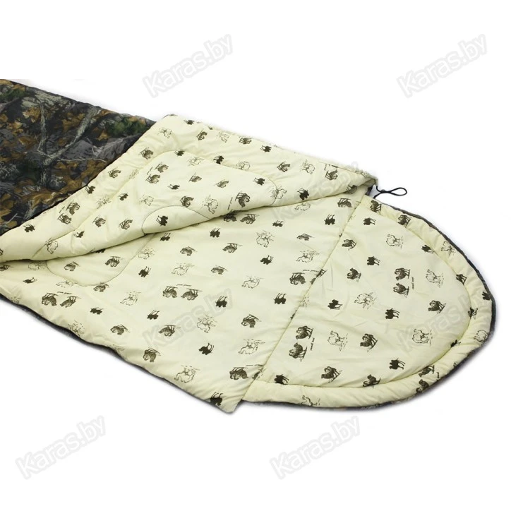 Спальный мешок-одеяло Balmax Alaska Standart 250x90 см с подголовником (-15°С)