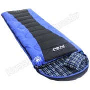 Спальный мешок-одеяло Balmax Alaska Elite 250x90 см с подголовником и подушкой (-25°С)