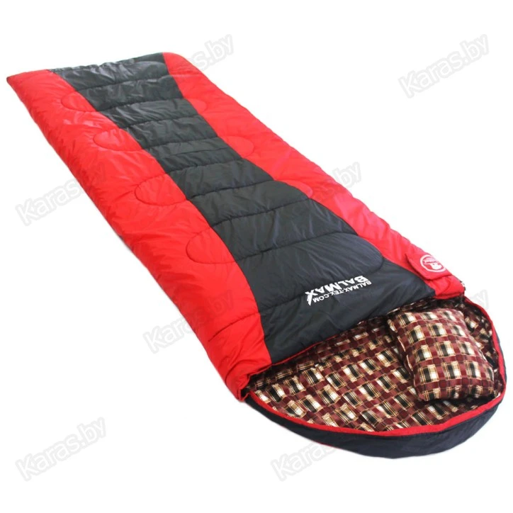 Спальный мешок-одеяло Balmax Alaska Elite 250x90 см с подголовником и подушкой (-25°С)