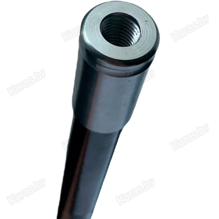 Ручка для подсачека телескопическая Bison Black Tele Handle, 3 м