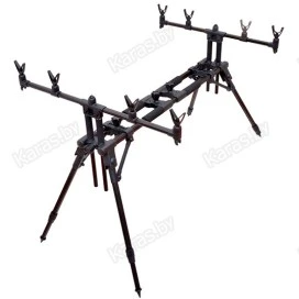 Подставка алюминиевая для удилищ Bison ROD-POD на 4 удилища