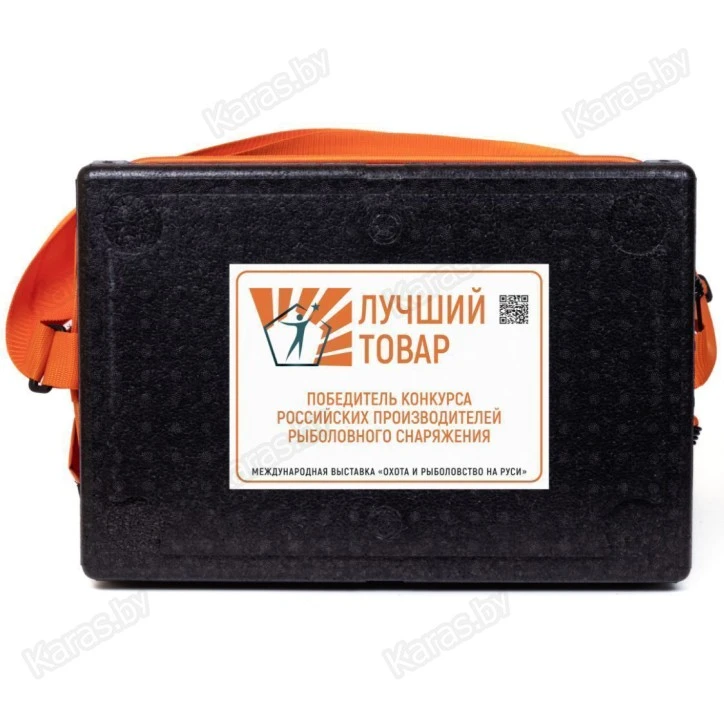 Ящик рыболовный зимний Camping World Друг 2+ (25 л) + система крепления