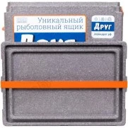 Ящик рыболовный зимний Camping World Друг Серый (30 л)