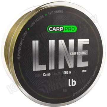 Леска монофильная Carp Pro Camo 1000 м