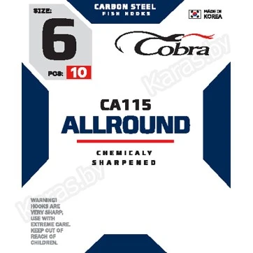 Крючки Cobra Allround CA115
