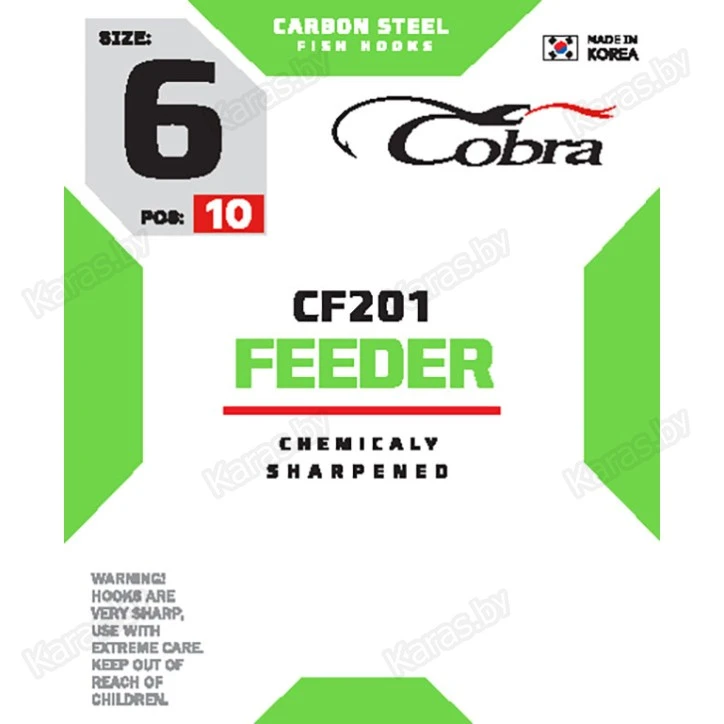 Крючки Cobra Feeder CF201