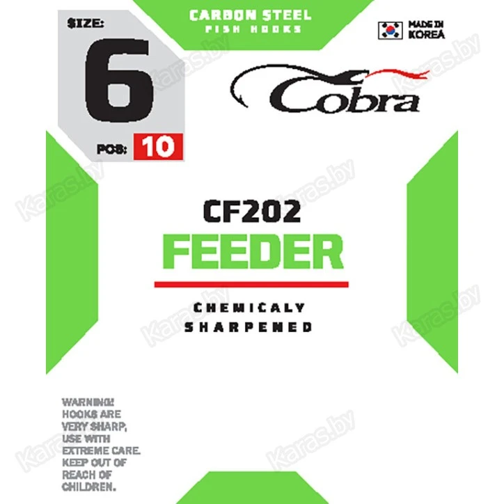 Крючки Cobra Feeder CF202
