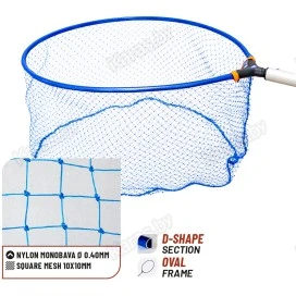 Голова подсачека Colmic Nylon 040 45x40 см