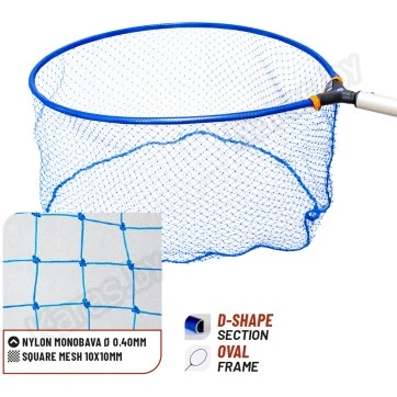 Голова подсачека Colmic Nylon 040 45x40 см