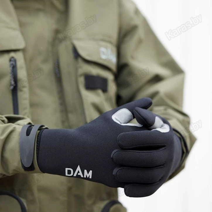 Перчатки DAM Light Neo Liner Black