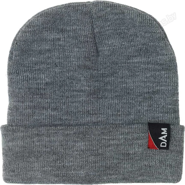 Шапка DAM Classic Fold-Up Beanie One Size Grey Melange