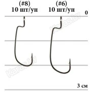 Крючки офсетные Decoy Mini Hook MG-1