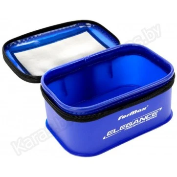Емкость для наживки Elegance Feeder Pro с крышкой (185х125х85 мм)