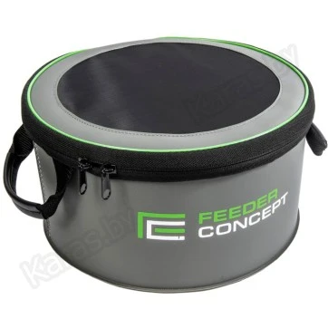 Ведро для прикормки и насадки Feeder Concept EVA Worm & Groundbait Bucket 12 л