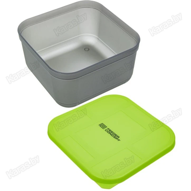 Коробка для прикормки Feeder Concept Feeder Bait Box с крышкой (170×170×95 мм)