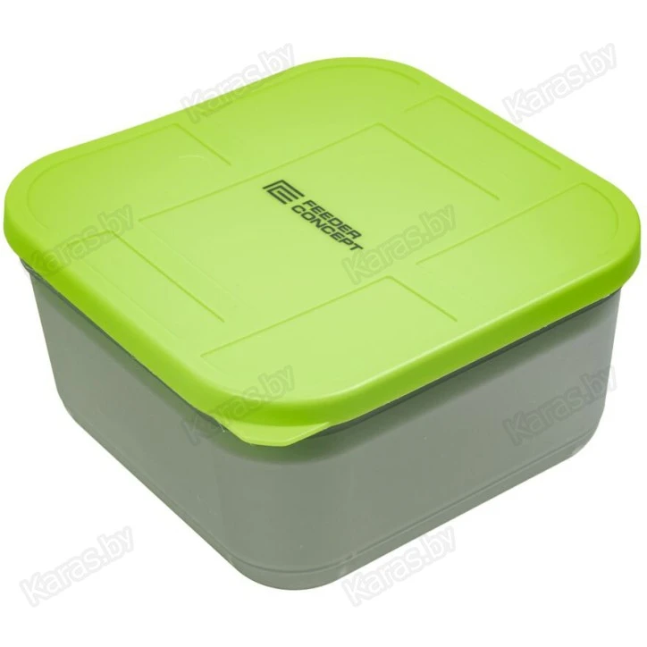 Коробка для прикормки Feeder Concept Feeder Bait Box с крышкой (170×170×95 мм)