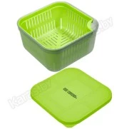 Коробка для прикормки Feeder Concept Feeder Bait Box с вентилируемой крышкой и лотком (170×170×95 мм)