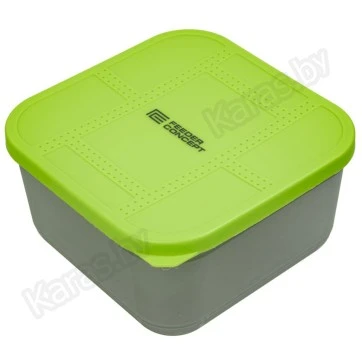Коробка для прикормки Feeder Concept Feeder Bait Box с вентилируемой крышкой и лотком (170×170×95 мм)