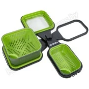 Коробки и аксессуары для прикормки с подставкой Feeder Concept Feeder Bait Box Set, 12 предметов