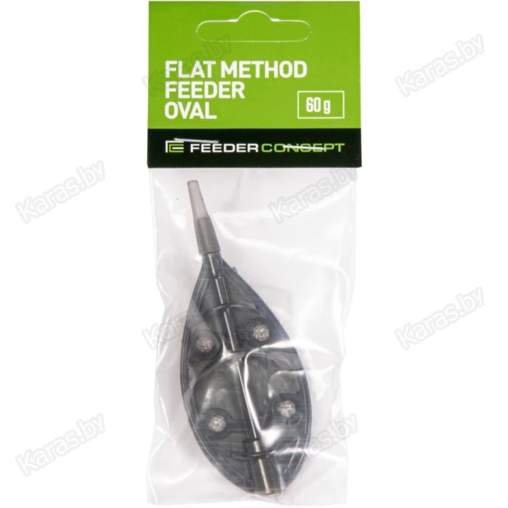 Кормушка фидерная Feeder Concept Flat Method Oval (60-80 г)