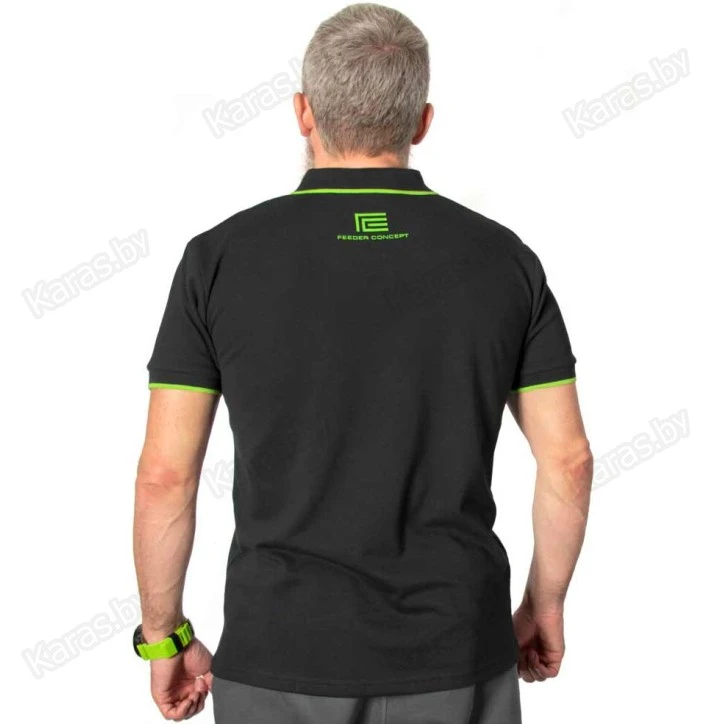 Рубашка поло Feeder Concept Black