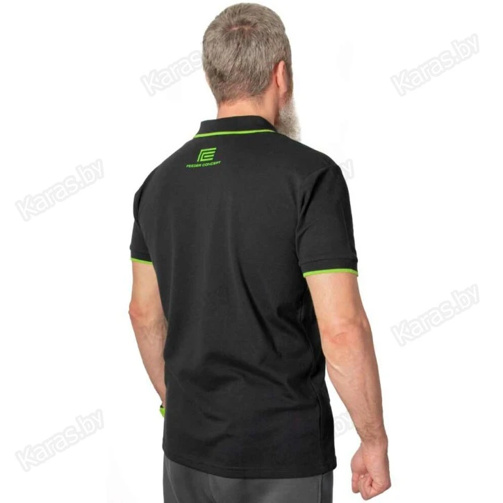 Рубашка поло Feeder Concept Black