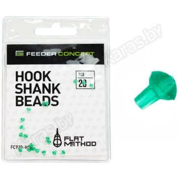 Стопоры на крючок Feeder Concept Flat Method Hook Shank Beads