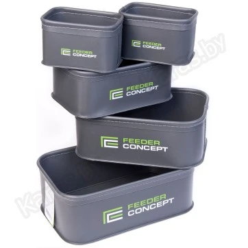 Набор емкостей для прикормки и насадки Feeder Concept EVA 5 BOX SET