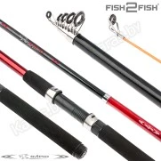 Спиннинг Fish2Fish Rapid 210, стекловолокно, 2.1 м, тест: 10-40 г, 180 г