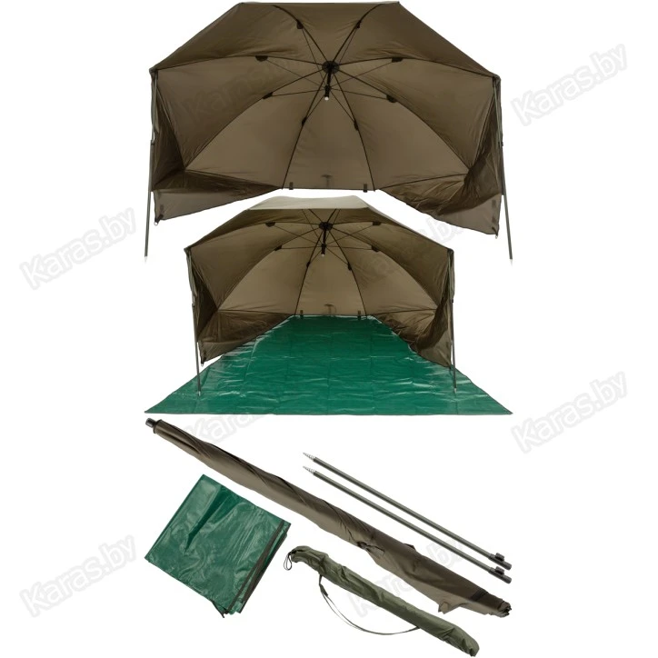 Зонт-палатка Fish2Fish UA-8 250 см с напольным тентом