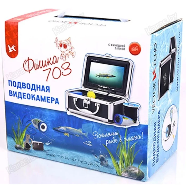 Подводная камера Фишка 703 (видеоудочка, запись видео)