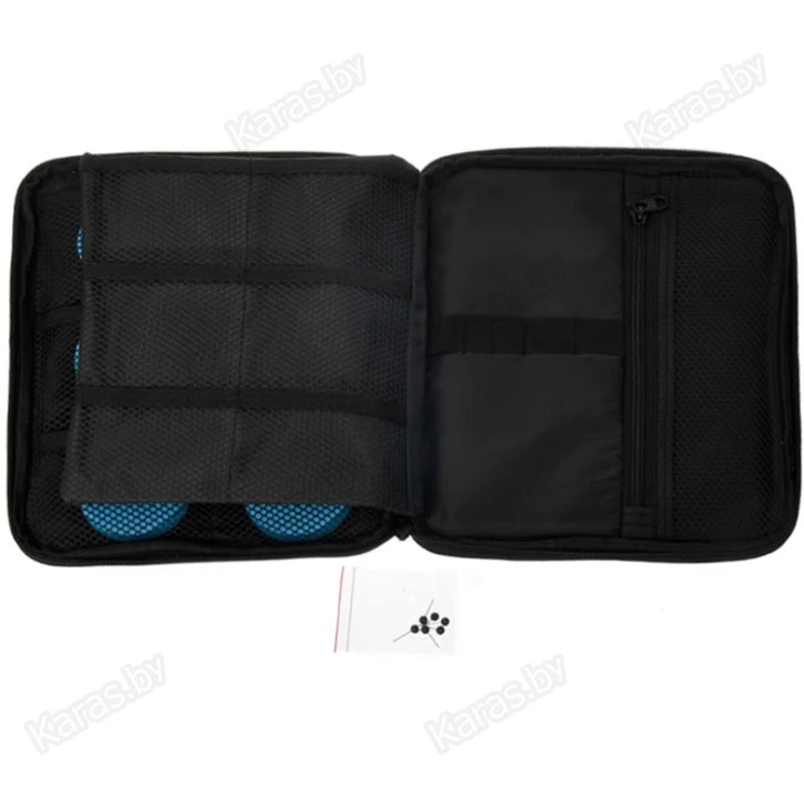 Поводочница-органайзер Flagman Soft Rig Case & Accessories Case 6 Eva Spools 27х22х3см