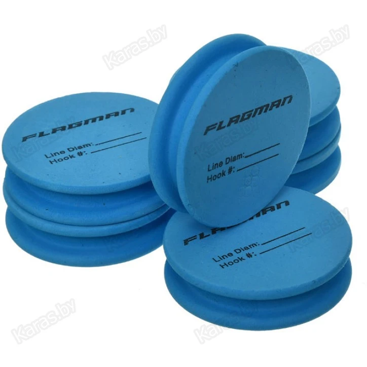 Поводочница-органайзер Flagman Soft Rig Case & Accessories Case 6 Eva Spools 27х22х3см
