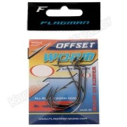 Крючки офсетные Flagman Wide Gape Offset