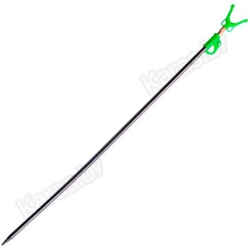 Стойка из алюминия для удилища Flagman (серая / салатовая) 150 см