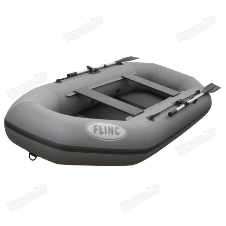 Надувная 2-местная ПВХ лодка Flinc F280L