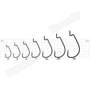 Крючки офсетные Gamakatsu Worm Offset EWG Silicon Stopper