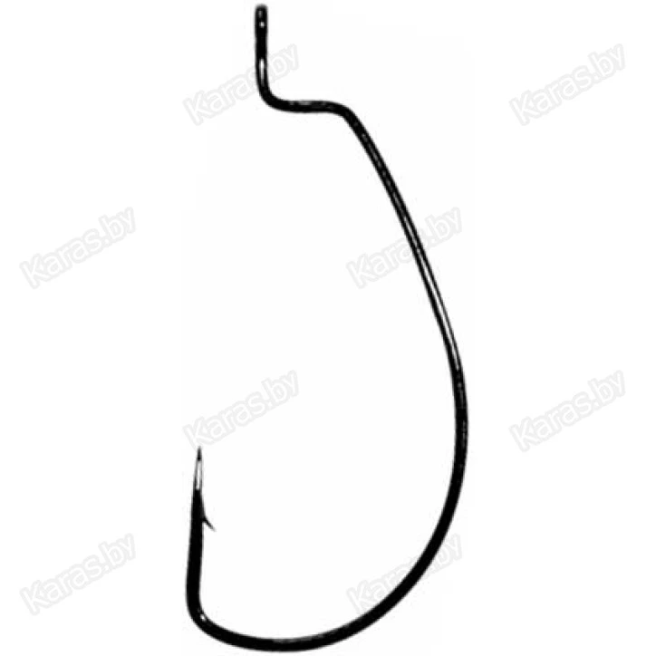 Крючки офсетные Gamakatsu Worm Offset EWG Silicon Stopper