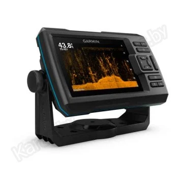 Эхолот Garmin Striker Plus 5cv, 5 дюймов (сканер ClearVü, GPS)
