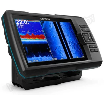 Эхолот Garmin Striker Plus 7sv, 7 дюймов (сканер ClearVü, сканер SideVü, GPS)