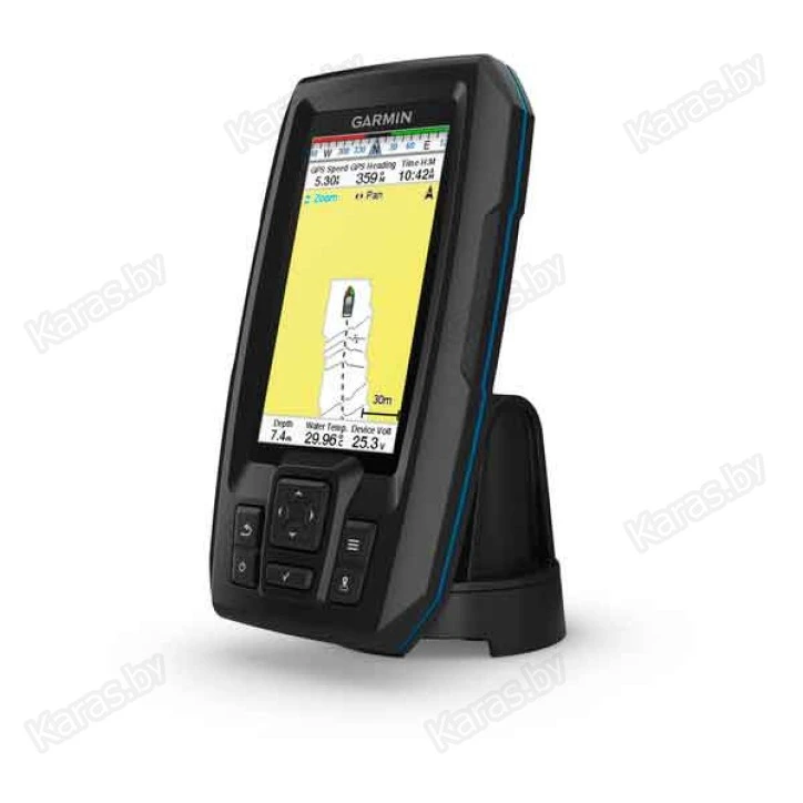 Эхолот Garmin Striker Plus 4, 4.3 дюйма (Chirp, GPS)